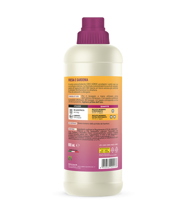 Ammorbidente Fresia e Gardenia 750 ml