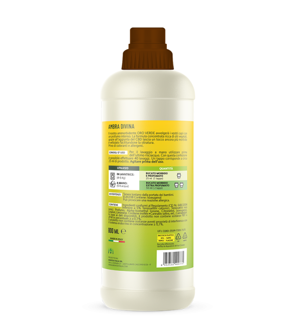 Ammorbidente Ambra Divina 750 ml